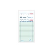 RDW 1 Part Padded Guest Checks, PK5000 3130PAD